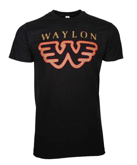 Waylon Jennings Waylon Jennings Flying W T-Shirt Men | Loudtrax