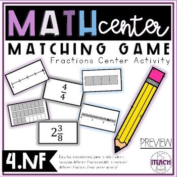 Fractions Math Game by PS iTeach | TPT