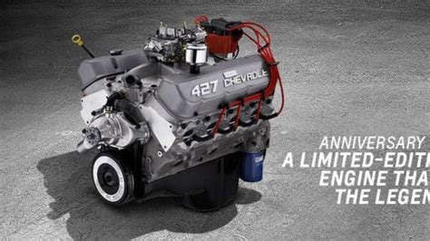 $28,625 Anniversary Edition Chevrolet 427 Big-Block V8 Crate Engine ...