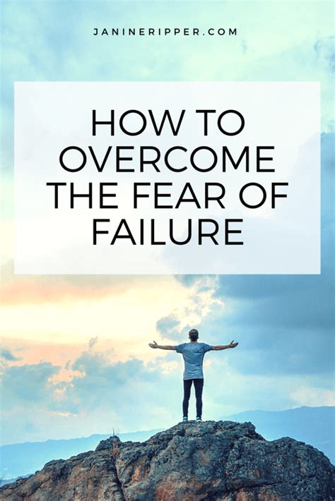 How to Overcome the Fear of Failure – Inspirational Quotes