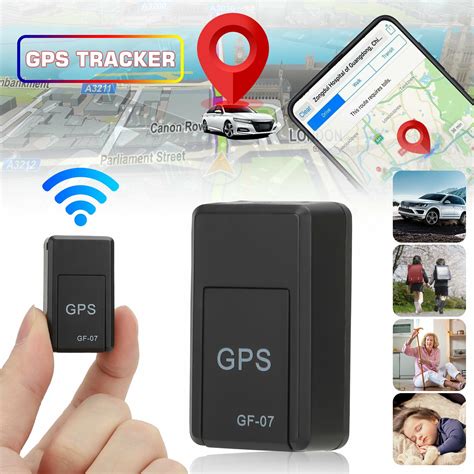 GPS Tracker for Vehicle, Car, Truck, RV, Equipment, Mini Hidden Tracking Device for Kids and ...