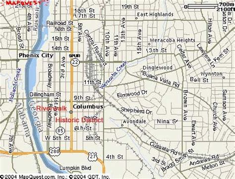 Columbus Georgia : City Data and City Map of Columbus