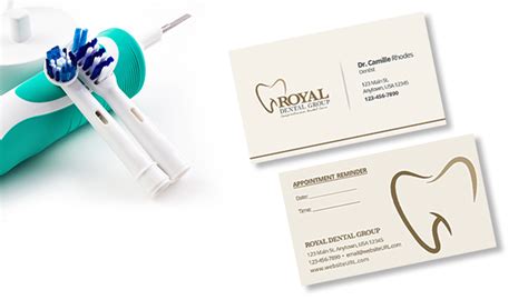 Cool Examples Of Dental Business Cards