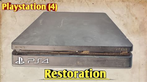 playstation 4 restoration repair clean and assembly again - YouTube