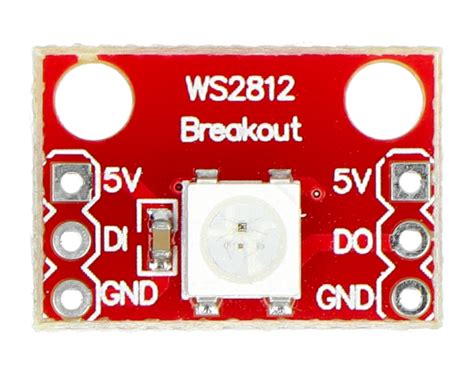 Module with addressed RGB LED WS2811 Botland - Robotic Shop