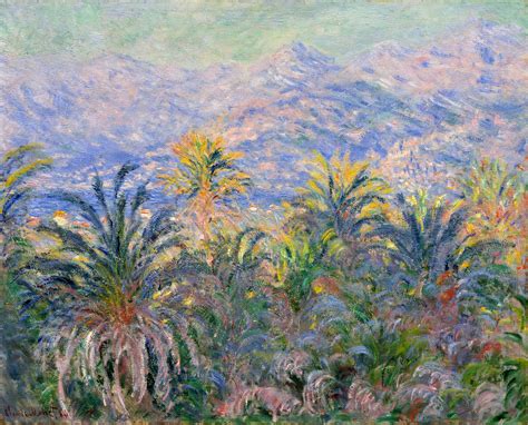 Claude Monet Paintings Palm Trees at Bordighera jpg