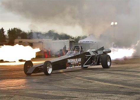 Jet Dragster driven by Shelly Segal at Drayton Valley Airstrip 2015 ...