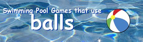 Swimming Pool Games - FamilyGameShelf.com