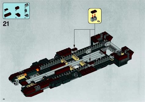 LEGO 7662 Trade Federation MTT Instructions, Star Wars - Episode I