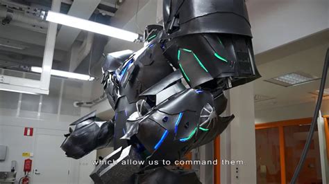 Teraleon - A huge robot suit - YouTube