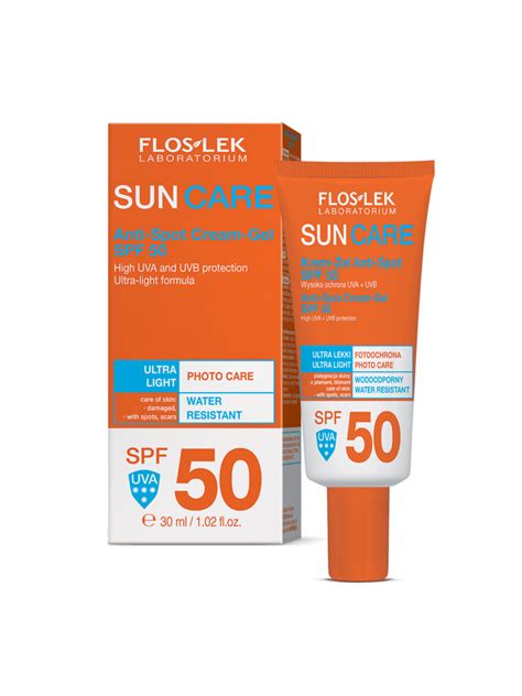 FLOSLEK - Anti-Spot Cream-Gel SPF 50 • sklep Floslek.pl