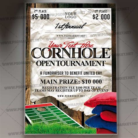 Cornhole Tournament Template