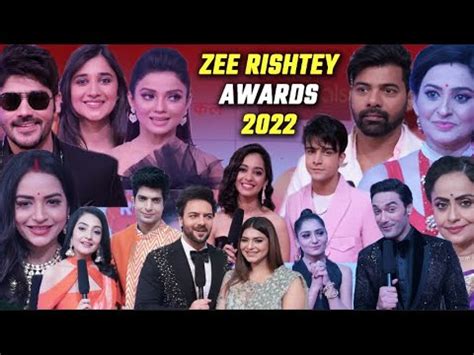 Zee Rishtey Awards 2022 Full Show | Zee Tv Awards 2021 | Bollywood Television - YouTube