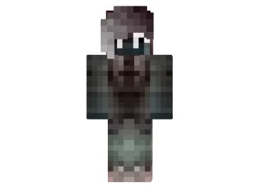 Next Dimension Shadow Girl Skin | Shadow, Skin, Minecraft girl skins