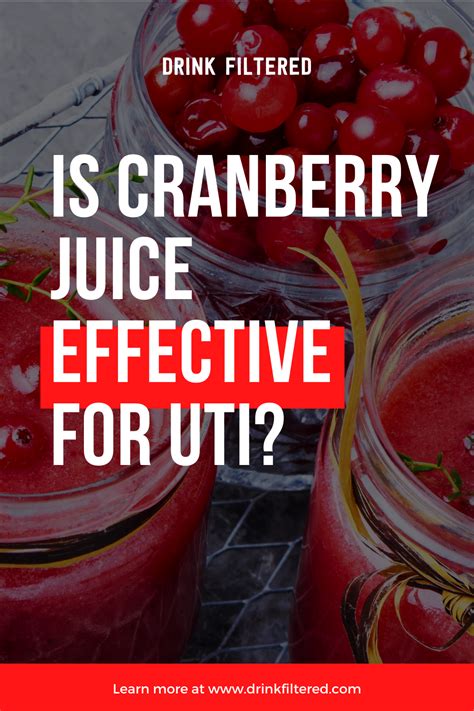 Is Cranberry Juice Effective For UTI? in 2020 | Cranberry juice, Cranberry juice for uti ...