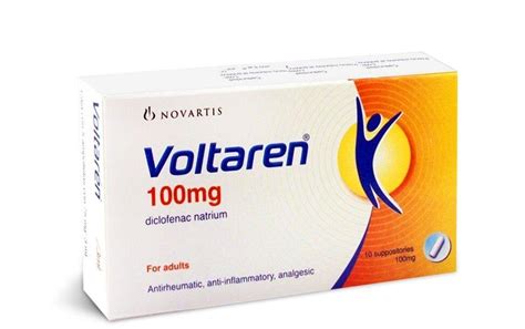 Voltaren Suppositories 100mg Asset Pharmacy Lagos Nigeria