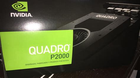 Nvidia quadro p2000 - review.