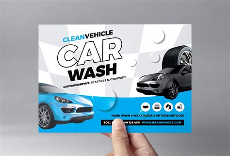 Car Wash Flyer Template in PSD, Ai & Vector - BrandPacks