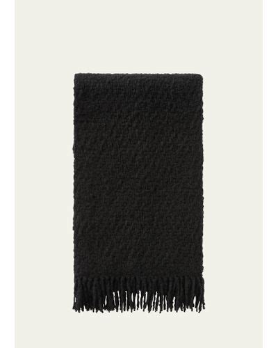 Black Loro Piana Scarves and mufflers for Women | Lyst