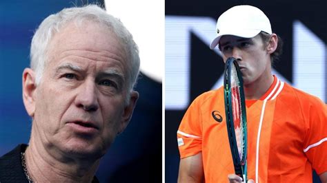 Tennis legend John McEnroe makes more Australian Open gaffes watching Alex de Minaur | The Mercury