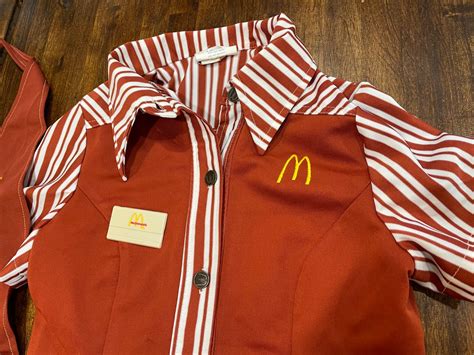 1976 Rare McDonalds Employee Uniform | Etsy