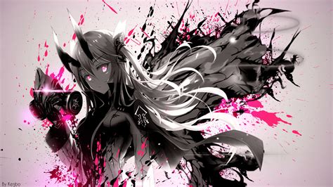 Free download | HD wallpaper: anime, anime girls, splatter, mask, gas ...