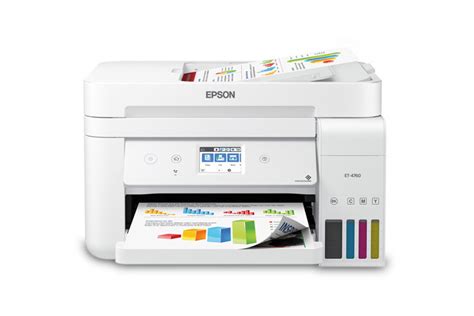 EcoTank ET-4760 All-in-One Cartridge-Free Supertank Printer - White | Products | Epson US