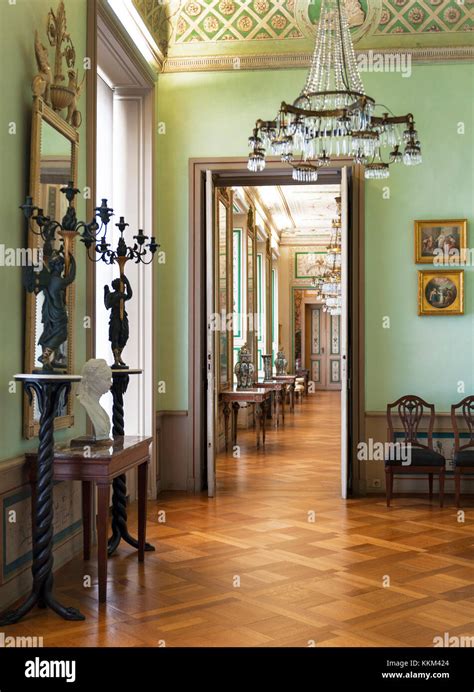 Impressive interior of Charlottenburg palace. Berlin, Germany Stock ...