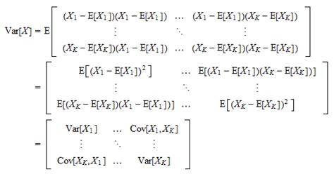 Calculate Variance Covariance Matrix in R manually