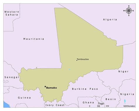 What is the Capital of Mali? | Mappr