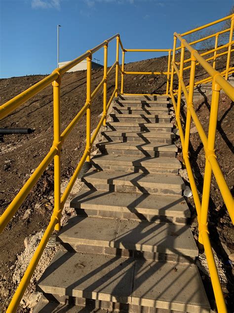 GRP Handrail Systems | Industrial Handrails UK – HR Kilns