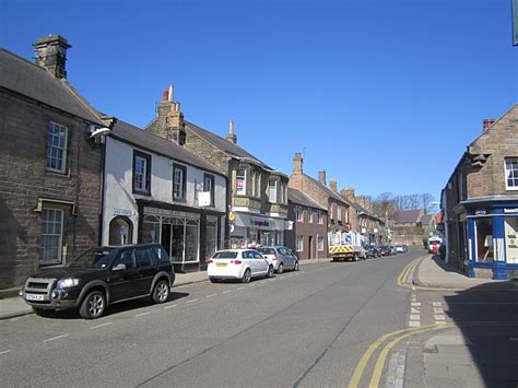 High Street, Wooler © Richard Webb cc-by-sa/2.0 :: Geograph Britain and Ireland