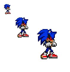 creepypasta sonic.exe sprite by bluehedghog on DeviantArt