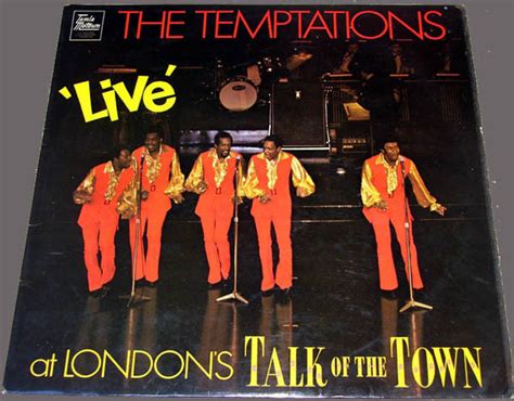 The Temptations - Live At London's Talk Of The Town (1970, Vinyl) | Discogs