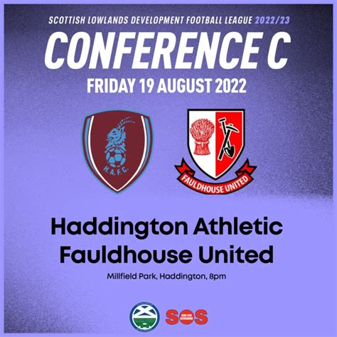 Haddington Athletic FC v Fauldhouse United FC. Match Day Squad – www.fauldhouseunited.co.uk