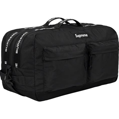 Supreme Duffle Bag (FW22) (Black)