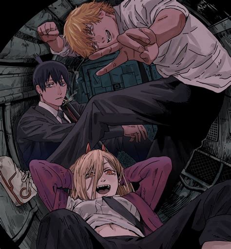 「denji (chainsaw man) black necktie」Fan Art(Popular)｜2pages