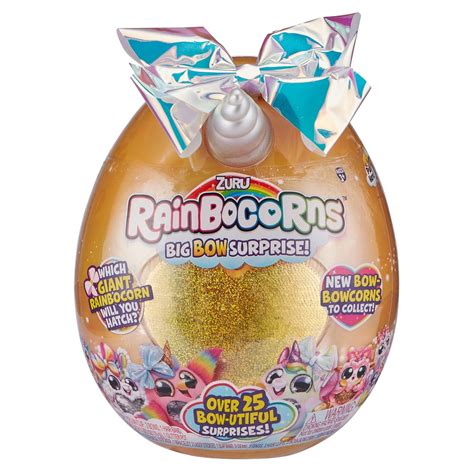 Rainbocorns Big Bow Surprise - THE BIGGEST SURPRISE EGG WITH OVER 25 ...