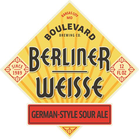 Boulevard Berliner Weisse joins the brewery's seasonal lineup - Beer ...