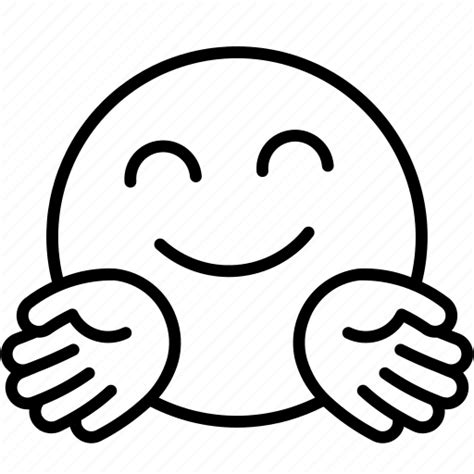 Emoji, hugging, hugging face, smileys icon - Download on Iconfinder