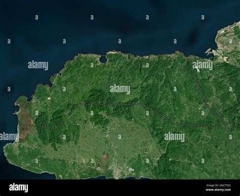 Hanover, parish of Jamaica. Low resolution satellite map Stock Photo - Alamy