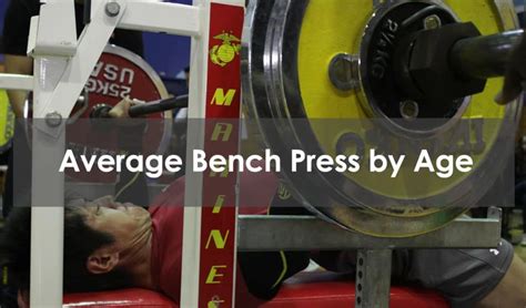 Average Bench Press By Age