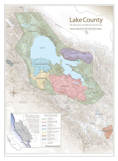 Lake County Appellations | Lake County Winegrape Commission