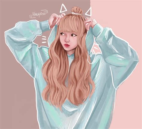 Lisa Blackpink Anime Drawing Wallpapers Wallpaper Cave - IMAGESEE