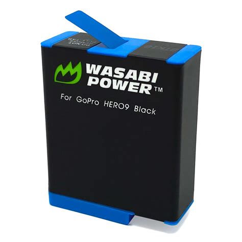 GoPro HERO12 Black, HERO11 Black, HERO10 Black, HERO9 Black Battery by – Wasabi Power