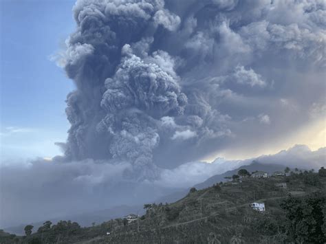 Another explosive eruption occurred at the La Soufriere Volcano yesterday - NBC SVG