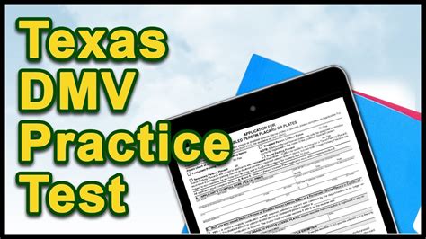 Texas DMV Practice Test - YouTube