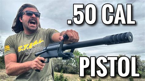 TESTING THE WORLDS MOST POWERFUL PISTOL - .50 BMG - YouTube