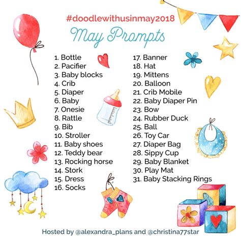 Instagram Challenge: #doodlewithusinmay2018 - Alexandra Plans | Instagram challenge, Drawing ...