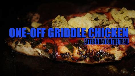 One-Off Chicken On The Blackstone Griddle - YouTube